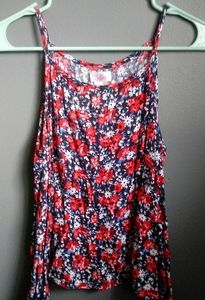 Size 20 Justice brand girl's floral top